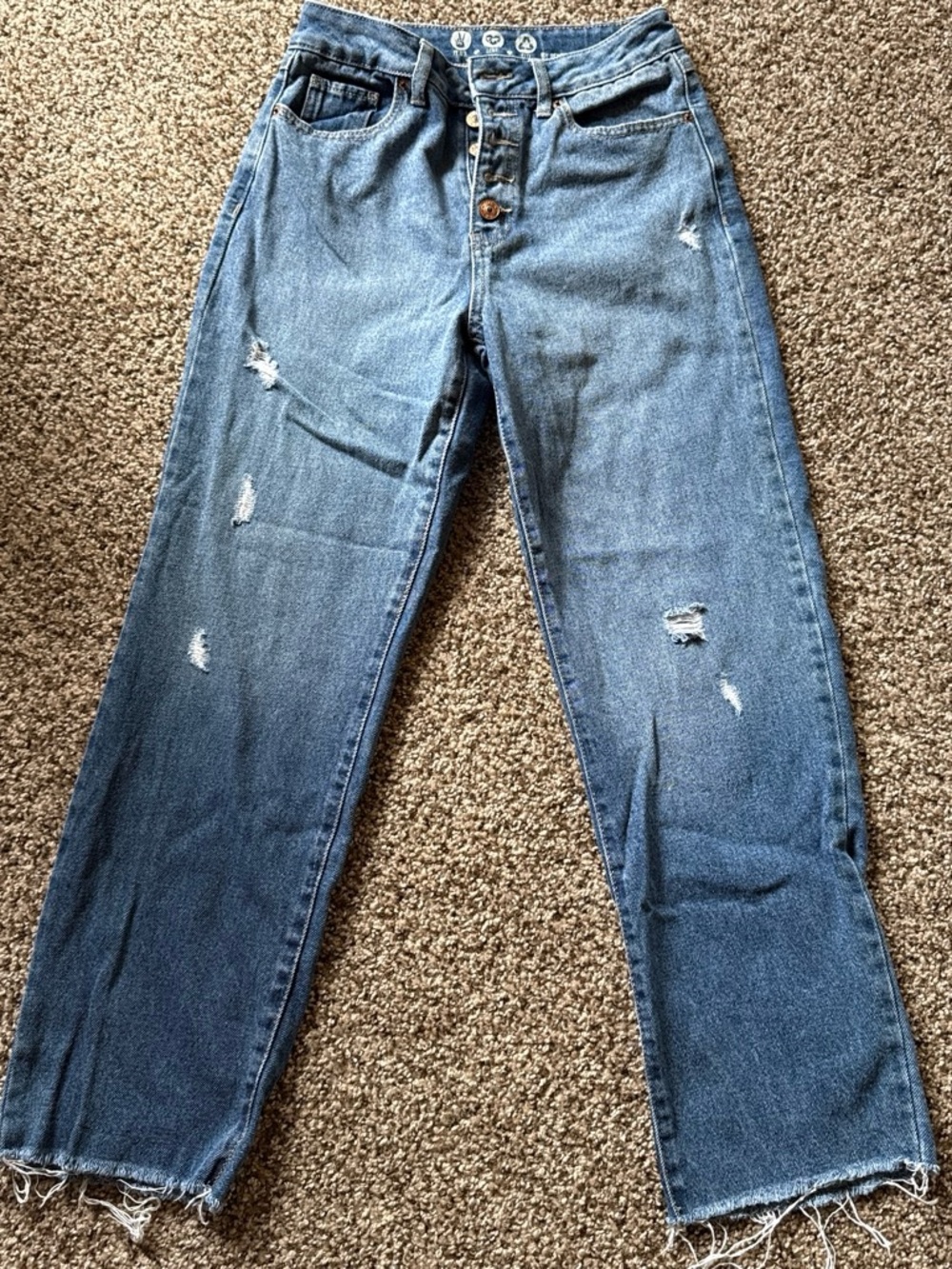 Light Wash Mom Jeans